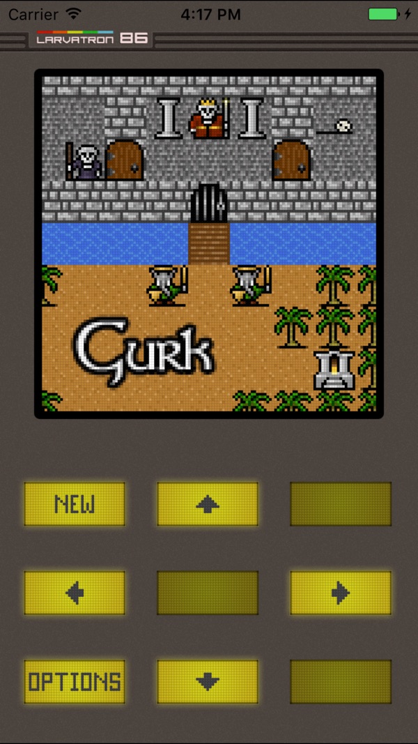 The Gurk III title screen