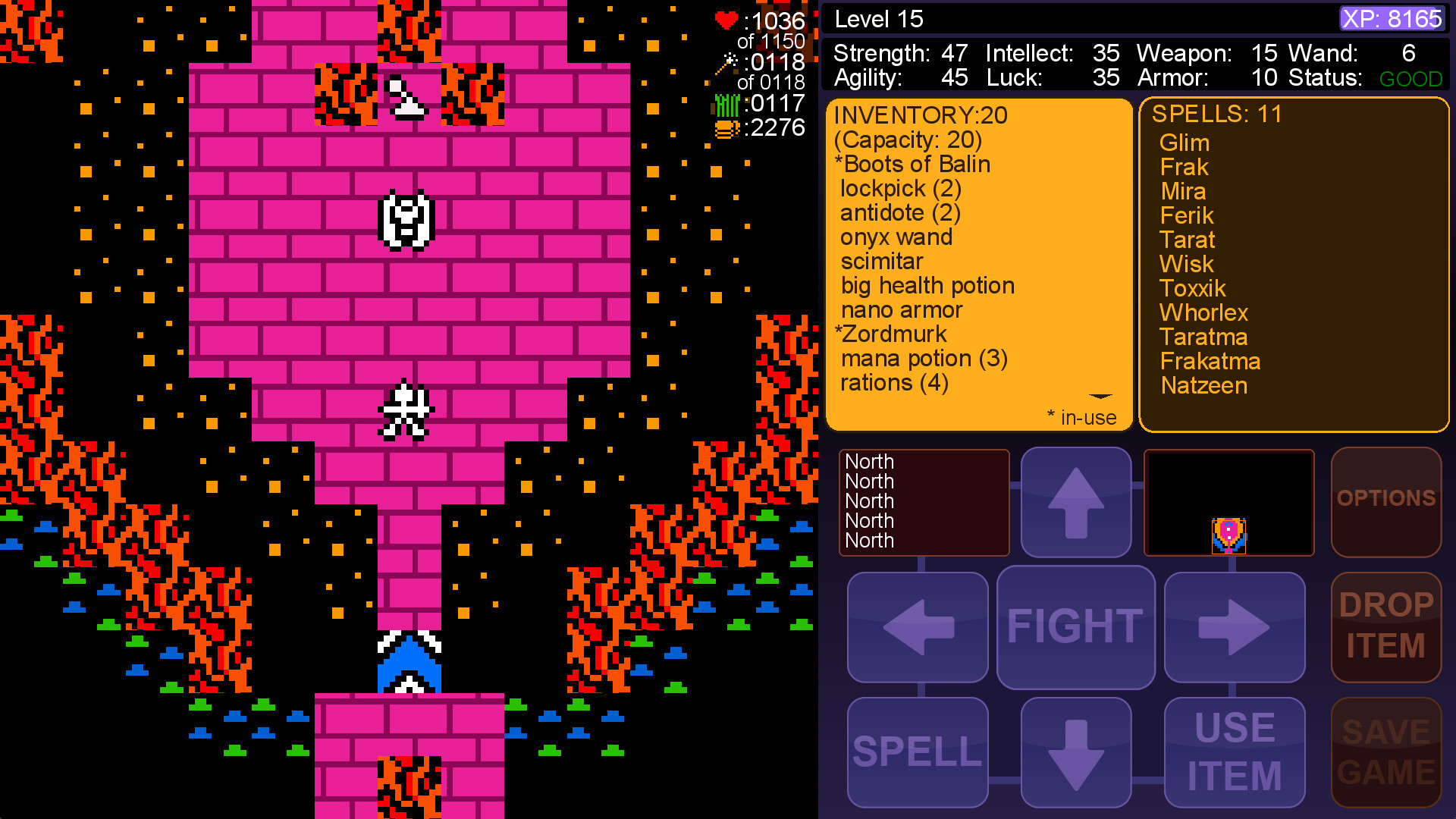 A castle in the volcanic wastes